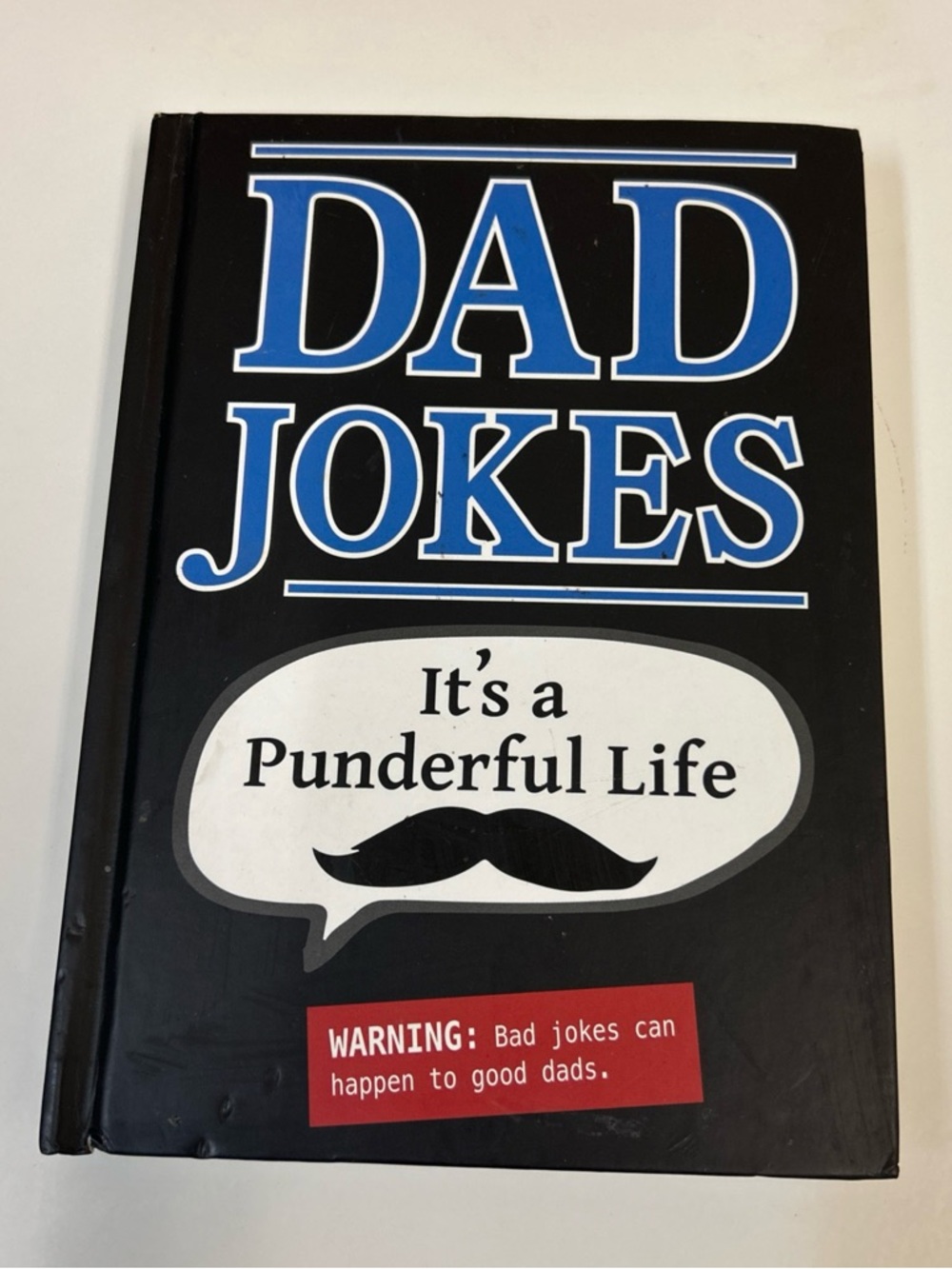 Dad Jokes Its a Punderful Life Hardcover Book